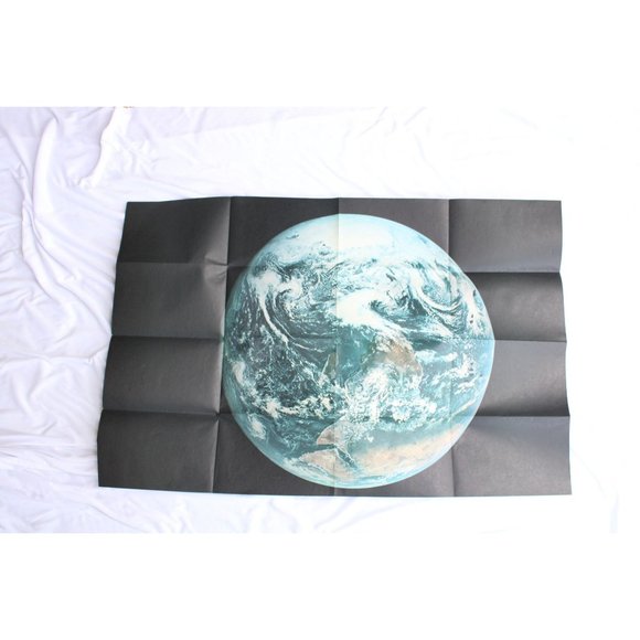 Astronaut Print 1973 National Geographic Vintage 88071 - Picture 5 of 5